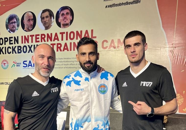 With visiting international coaches